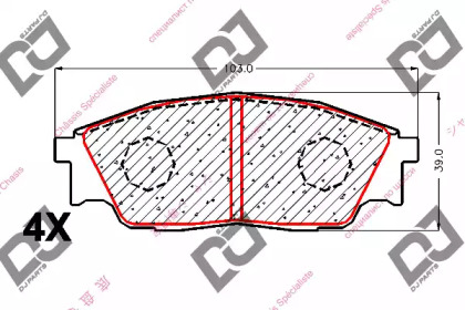 DJ PARTS BP1829